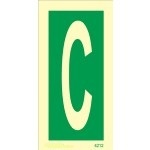 IMO sign4212:Letter C