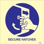 IMO sign5101:Secure Hatches