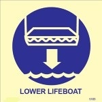 IMO sign5103:Lower Lifeboat