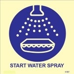 IMO sign5107:Start Water Spray