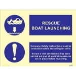 IMO sign5110:Resecue boat launching