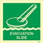 IMO sign4105:Evacuation Slide