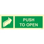 IMO sign4480:Push to open