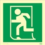 IMO sign4422:Running man to left
