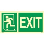 IMO sign4414:Exit left