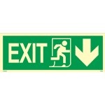 IMO sign4409:Exit ↓