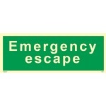 IMO sign4347:Emergency escape