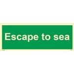 IMO sign4341:Escape to sea