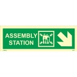 IMO sign4327:Assembly station ↘