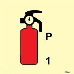IMO sign6084:Powder fire extinguisher(1)