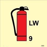 IMO sign6080:Foam fire extingulsher(9)