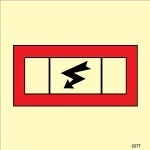 IMO sign6077:Emergency switchboard