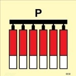 IMO sign6830:Powder fire extinguishing battery