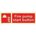 IMO sign6159:Fire pump start button