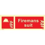 IMO sign6158:Firemans suit