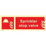 IMO sign6152:Sprinkler stop valve