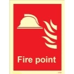 IMO sign6123:Fire point