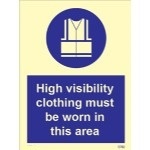 IMO sign5782:High visibility clothing must be worn in this area