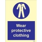 IMO sign5726:Wear protective clothing