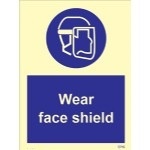 IMO sign5716:Wear faceshield