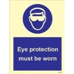 IMO sign5712:Eye protection must be worn