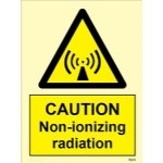 IMO sign7673:Caution non-ionizing radiation