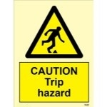 IMO sign7620:Caution trip hazard