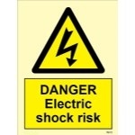 IMO sign7613:Danger eletric shock risk