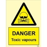 IMO sign7603:Danger toxic vapours