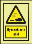 IMO sign7593:Danger hydrochloric acid