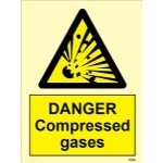 IMO sign7584:Danger compressed gases