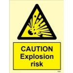 IMO sign7581:Caution explosion risk