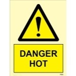 IMO sign7569:Danger hot