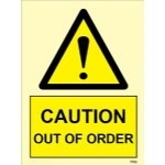 IMO sign7566:Caution out of order
