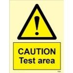 IMO sign7564:Test area