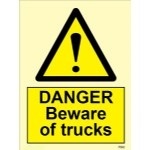 IMO sign7562:Beware of trucks