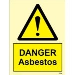 IMO sign7554:Danger asbestos