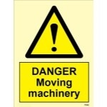 IMO sign7546:Danger moving machinery