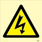 IMO sign7507:Electrical hazard