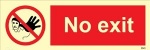 IMO sign8543:No exit