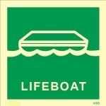 IMO sign4100:Lifeboat