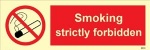 IMO sign8531:Smoking strictly forbidden