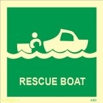 IMO sign4101:Rescue boat