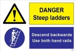 IMO sign3116:Danger steep ladders