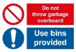 IMO sign3115:Do not throw garbage overboard