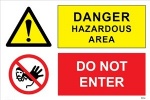 IMO sign3114:Danger harzardous area