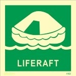 IMO sign4102:Life raft