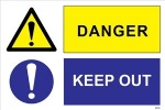 IMO sign3112:Danger keep out