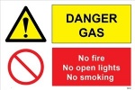 IMO sign3104:Danger gas