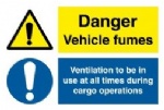 IMO sign3103:Danger vehicle fumes